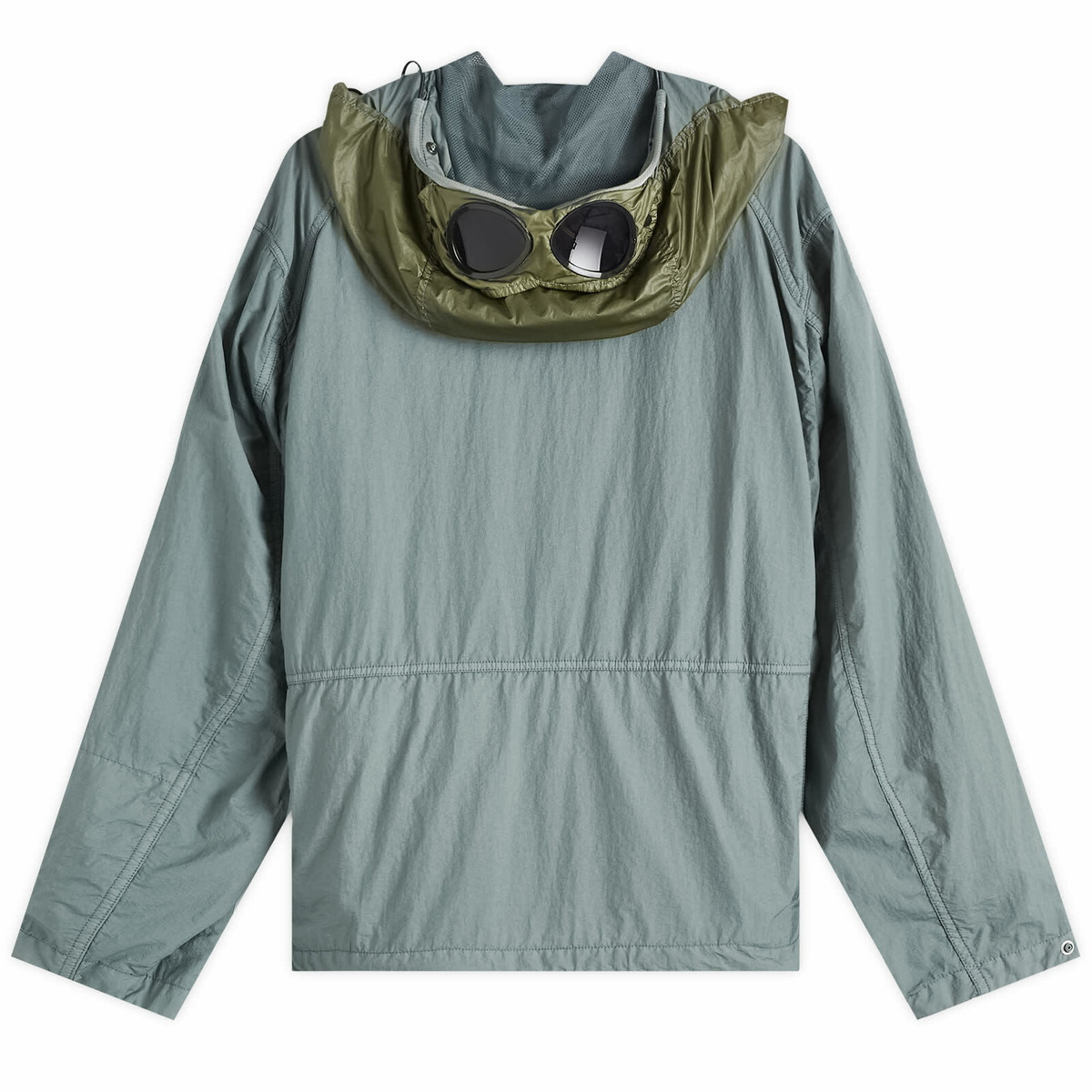 C.P. Company Men's Multi Pocket Goggle Jacket in Thyme C.P. Company