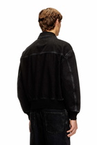 Diesel Jacket in denim - Denim Jackets - Unisex - Black