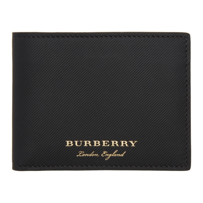 Photo: Burberry Black Leather Hipfold Wallet
