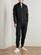 Fusalp - Cyrion Tapered Double-Faced Wool-Blend Sweatpants - Black