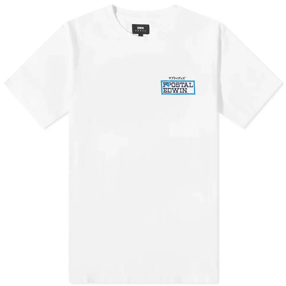 Photo: Edwin Men's Postal T-Shirt in White