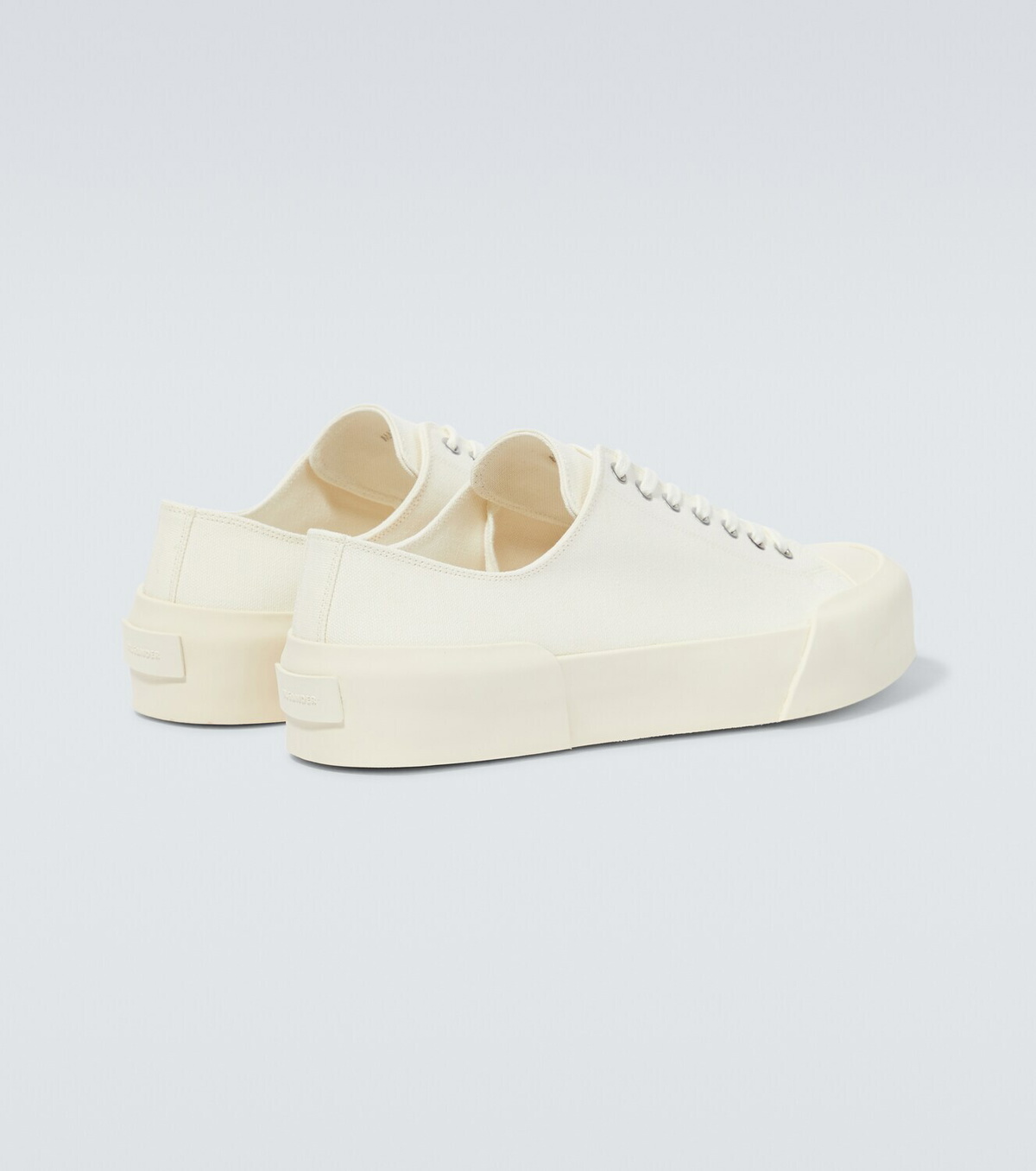 Jil Sander Cotton canvas sneakers