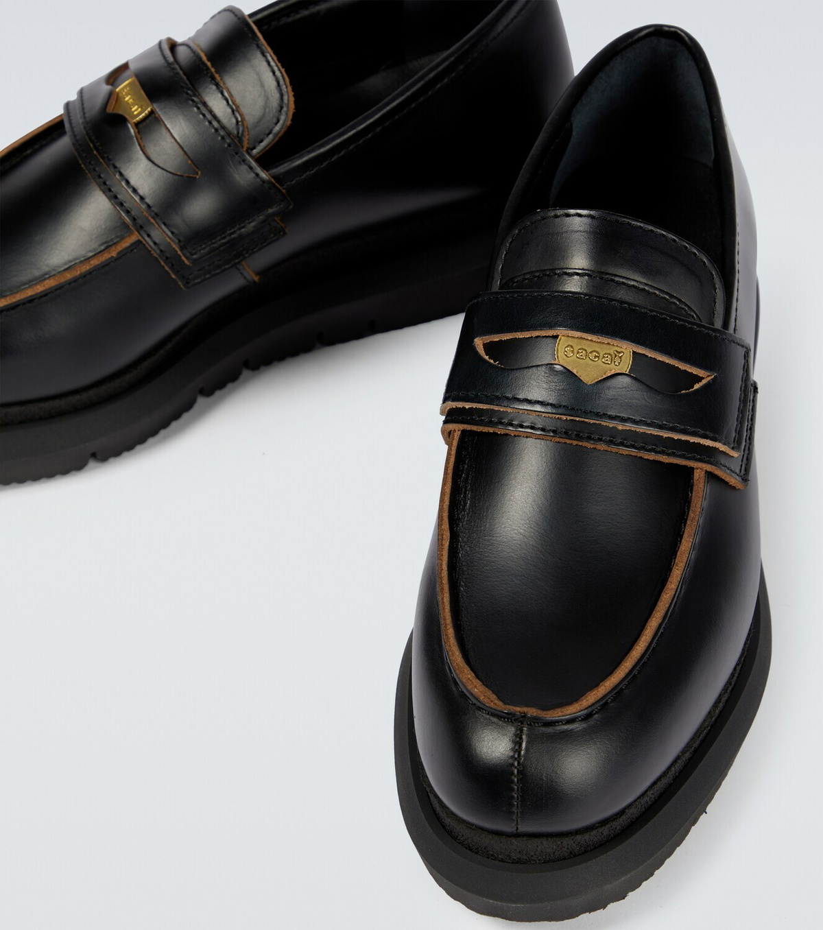 Sacai Coin leather loafers Sacai