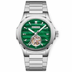 Waldhoff Navigator Automatic Green Mother of Pearl Dial Mens Watch MW-22-GM