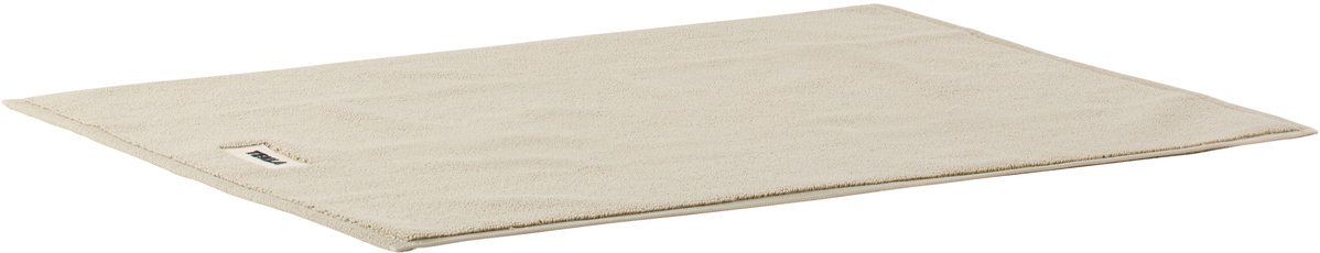 Tekla Beige Terry Bath Mat