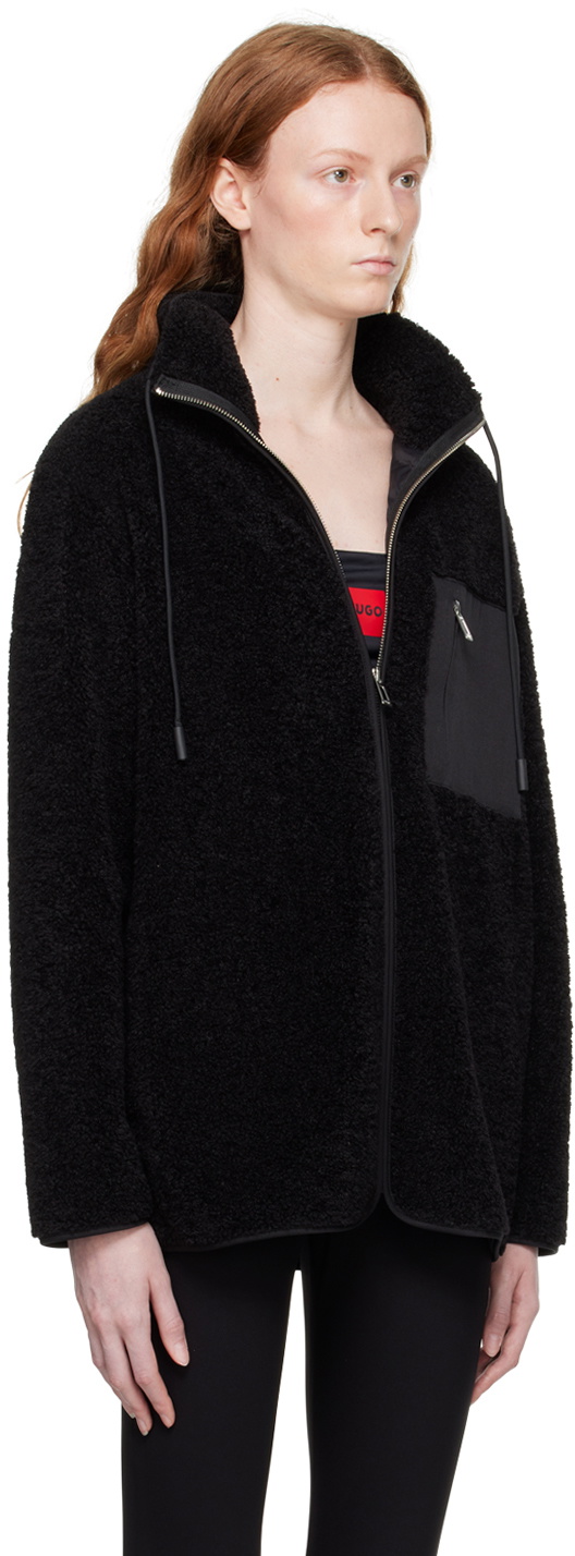Hugo Black Zip Pocket Jacket