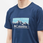 Columbia Men's CSC™ Seasonal Logo T-Shirt in Collegiate Navy/Checkered Range Graphic