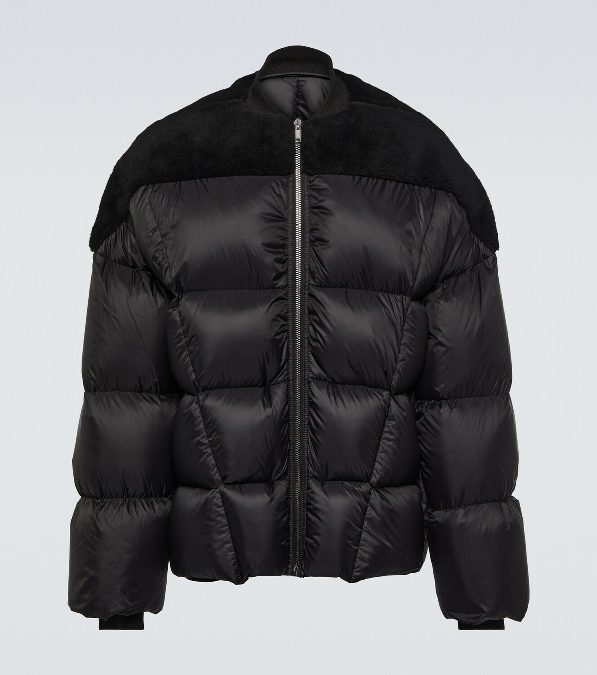 Rick Owens Flight shearling-trimmed down jacket Rick Owens