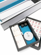 Versace Silver-Tone Barocco Print Mahjong Set