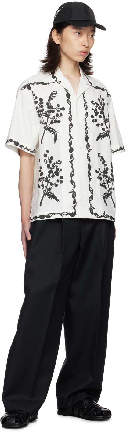 JACQUEMUS White La Casa 'La chemise Jean' Shirt Jacquemus