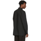 D.Gnak by Kang.D Black Double Cuff Shirt