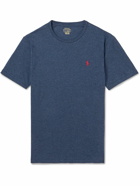 Polo Ralph Lauren - Logo-Embroidered Cotton-Jersey T-Shirt - Blue