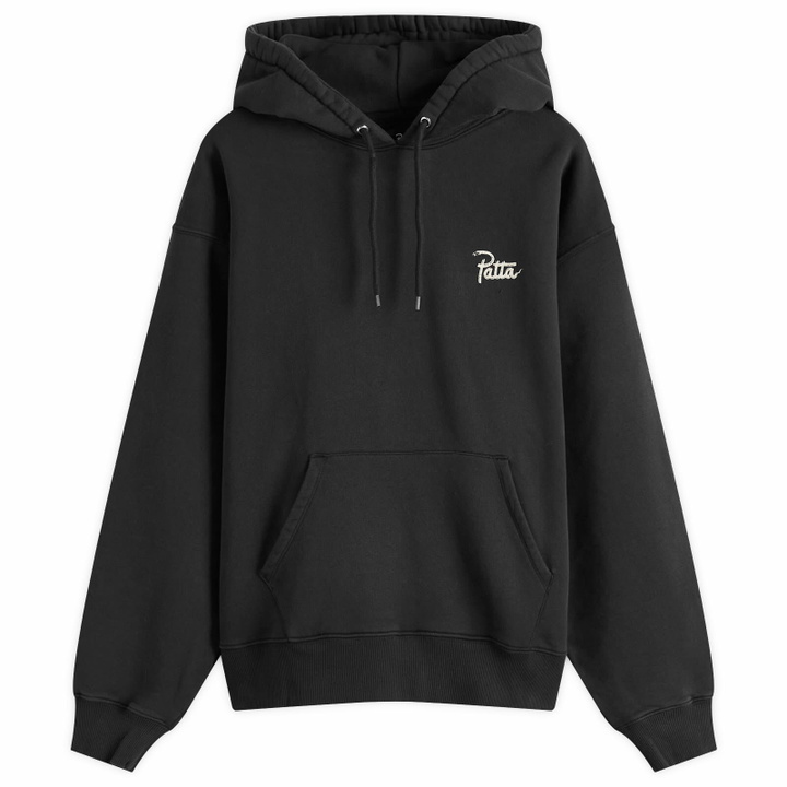 Photo: Patta Men's Snake Heart Hoodie in Black