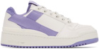 adidas Originals White & Purple Forum Bold Sneakers