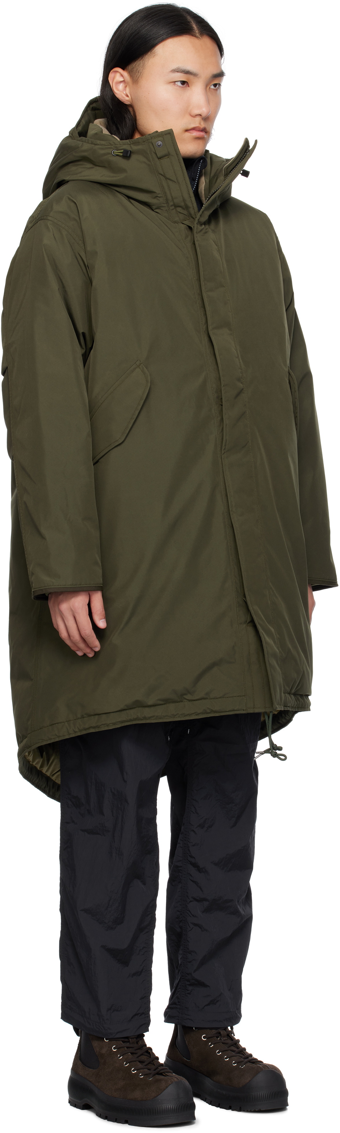 ジャケット・アウター nanamica GORE-TEX Down Coat XS Olive nanamica / HEART-WARMING LIFE-TECH WEAR #04 