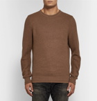 J.Crew - Honeycomb-Knit Cotton Sweater - Men - Brown