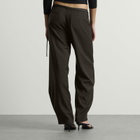 ST. Agni Women's Wrap Rouleau Pants in Umber
