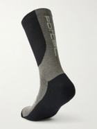 Portal - Lineage Three-Pack Cotton-Blend Socks - Black