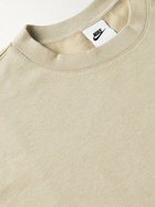 Nike - Sportswear Club Cotton-Blend Jersey Sweatshirt - Neutrals