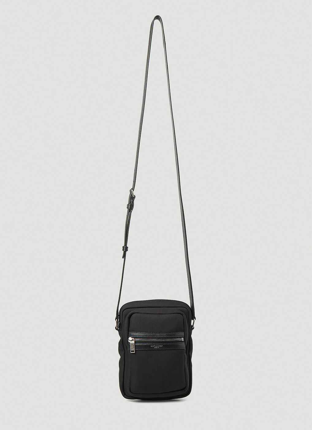 Sid Pouch Crossbody in Black Saint Laurent