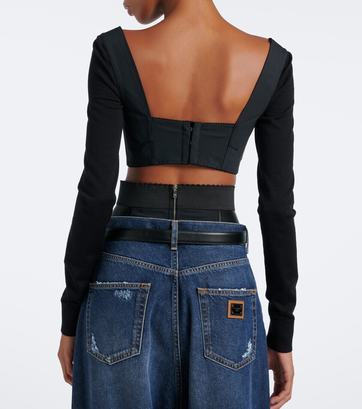 Dolce&Gabbana Satin bra top