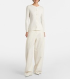 The Row Okino cotton and silk cardigan