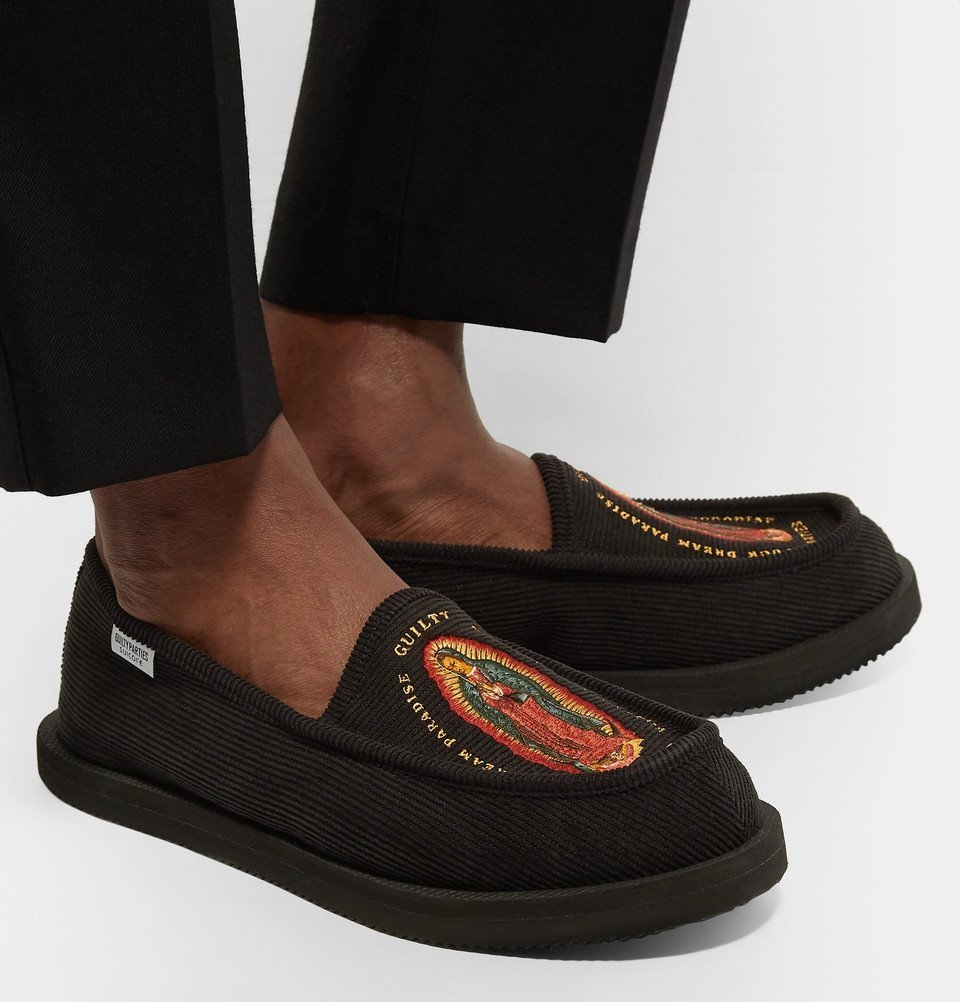 Wacko Maria Suicoke Deebo Embroidered Cotton Blend Corduroy