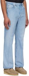 KAPTAIN SUNSHINE Blue Skate Shoecut Jeans