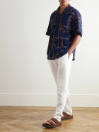 Onia - Air Straight-Leg Linen and Lyocell-Blend Drawstring Trousers - White