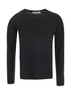 Goes Botanical Black Sweater