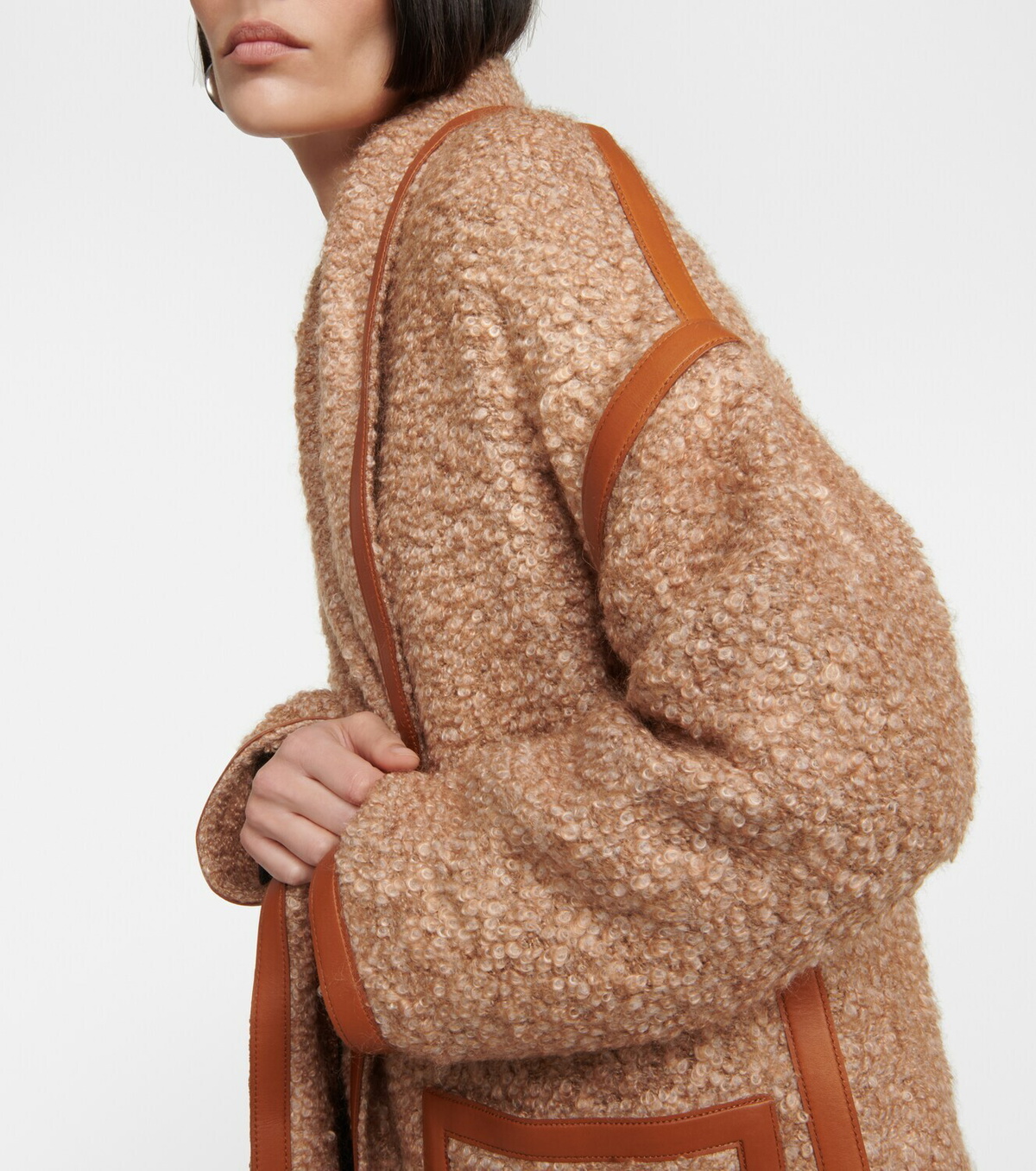 ジャケット・アウター CLANE MOHAIR LOOP DOUN COAT Katari Coat - Sherpa Knit :: Travertine – M.M.LaFleur