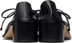 HEREU Black Plegada Heels
