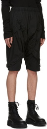 Julius Black Cotton Shorts