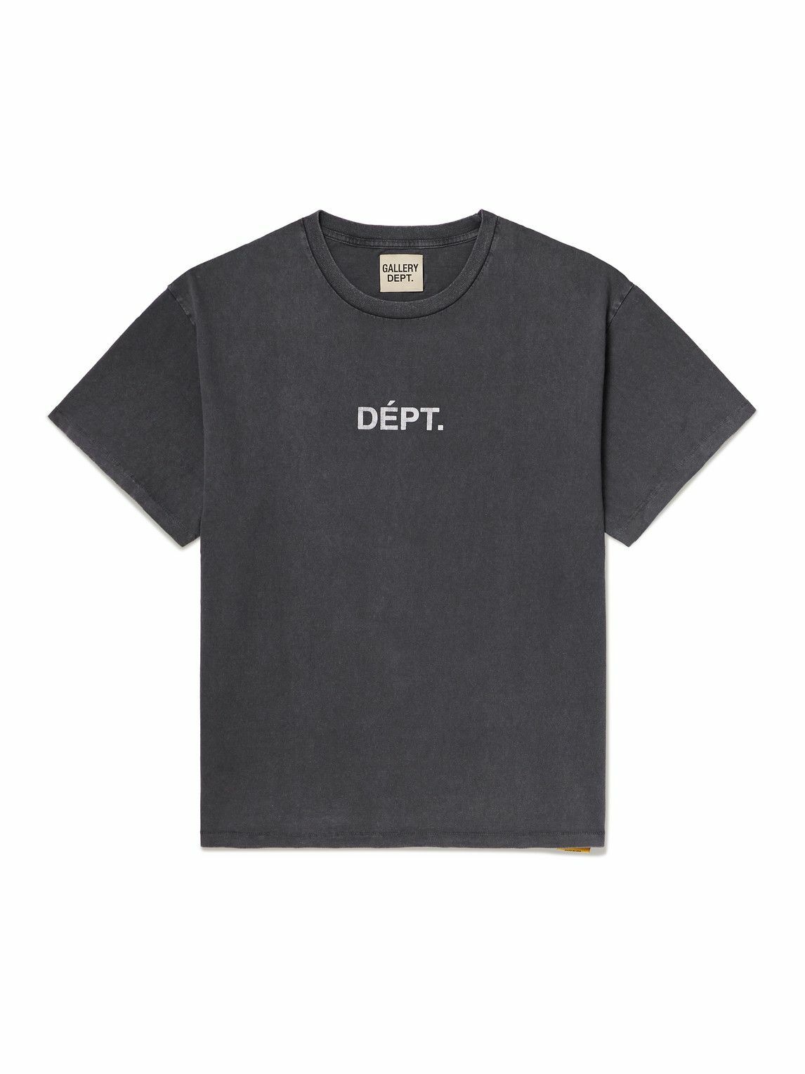 Gallery Dept. - Horrors Glittered Printed Cotton-Jersey T