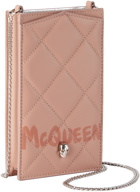 Alexander McQueen Quilted Leather iPhone Case