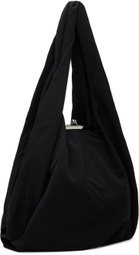 Y's Black Tuck Clasp Bag