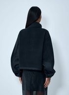 Cecilie Bahnsen High-Neck Fleece Pullover Sweatshirt