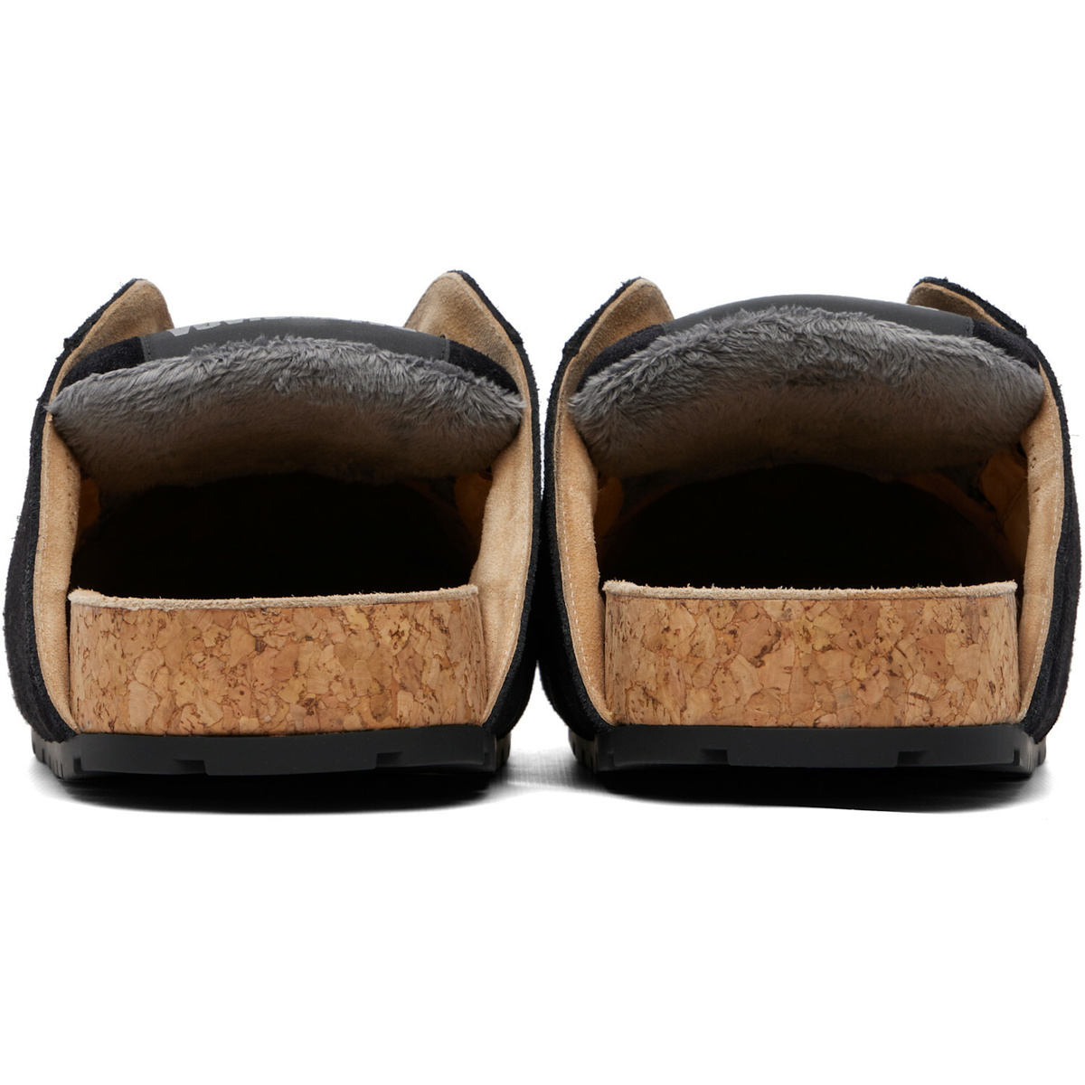 Balenciaga Black Dumbo Mule Flats
