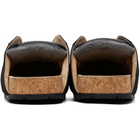 Balenciaga Black Dumbo Mule Flats