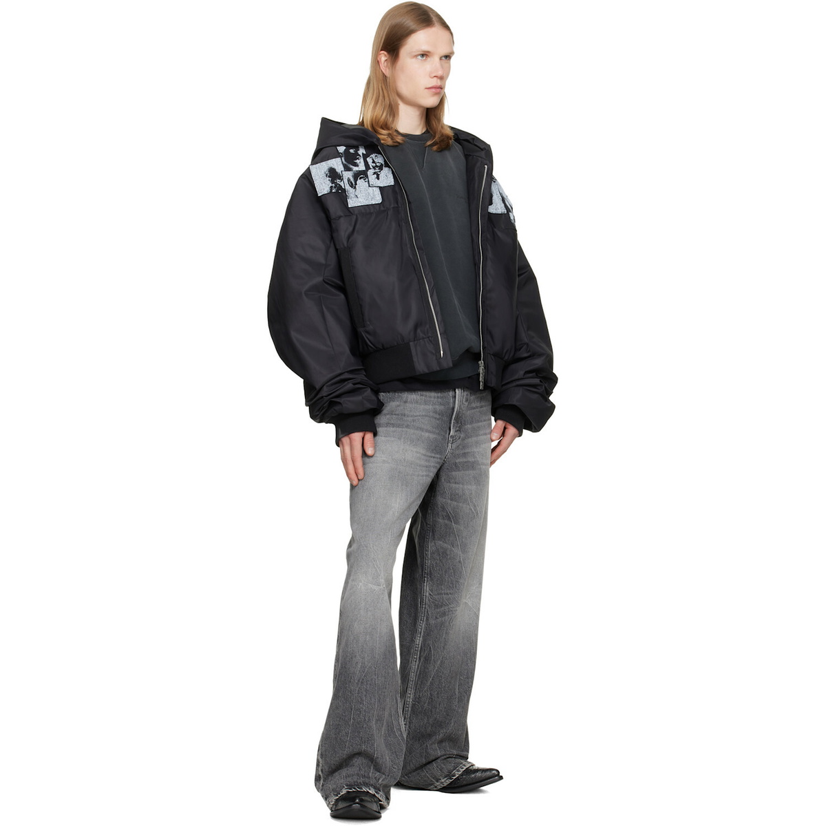 Rivington Roi Rebis Black Mentalists Bomber Jacket