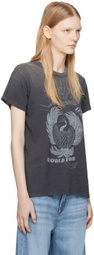 visvim Black Jumbo Crash World T-Shirt