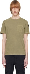 Parajumpers Khaki Patch Pocket T-Shirt