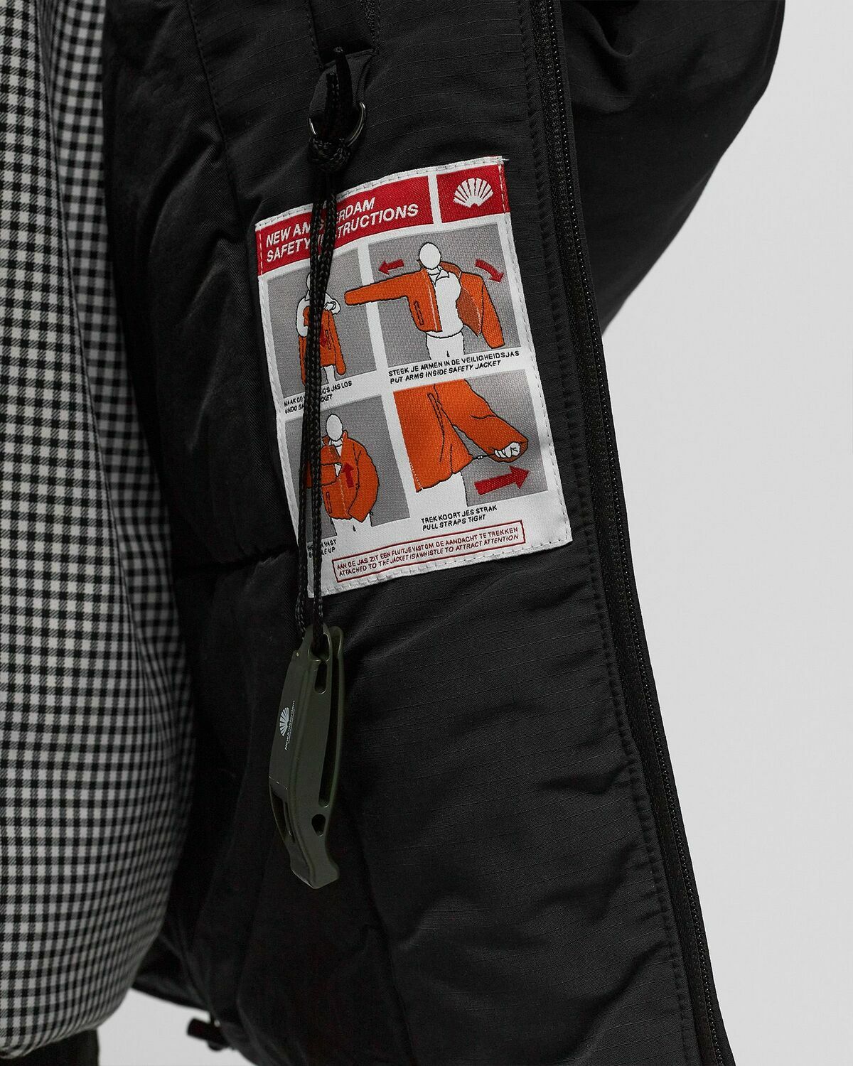 New Amsterdam Safety Jacket Black Jacket Black Windbreaker