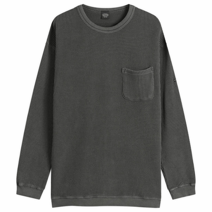 Photo: Manastash Men's Heavy Snug Thermal Long Sleeve T-Shirt in Black