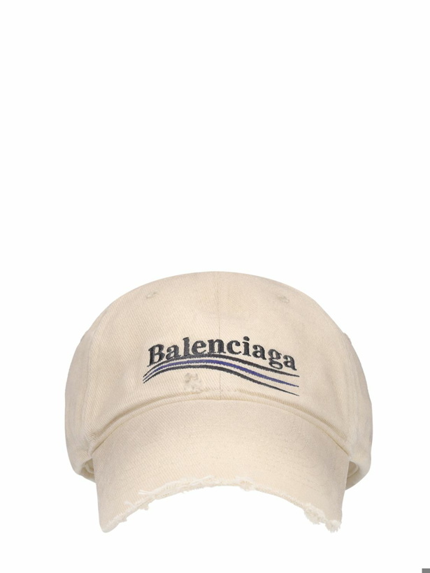 Photo: BALENCIAGA - Political Campaign Cotton Hat