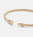 David Yurman Cablespira® Micro 18kt gold (750/1000) bracelet with diamonds
