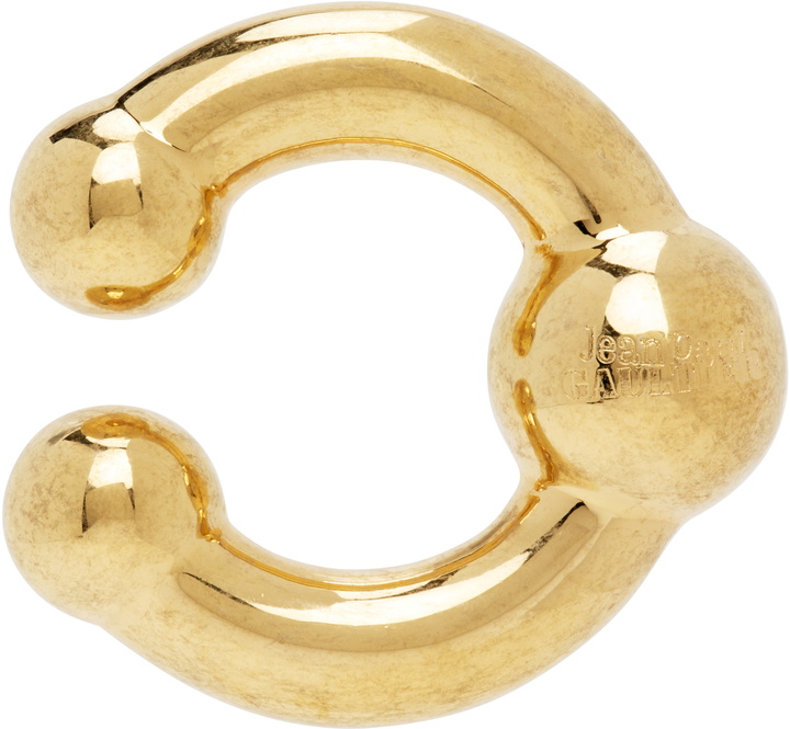Photo: Jean Paul Gaultier Gold 'The Piercing' Ear Cuff
