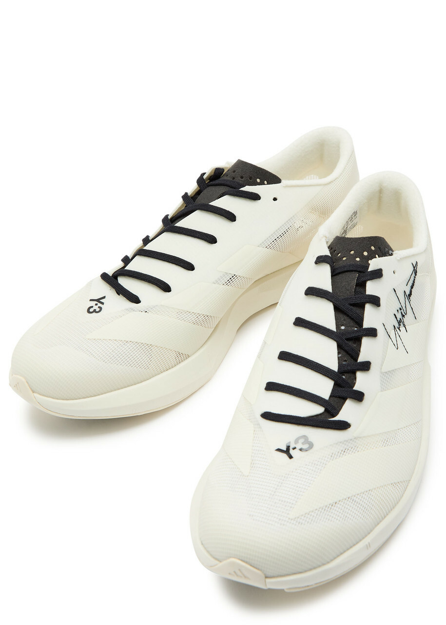 Y-3 X Adidas Adizero RC6 Mesh Sneakers White