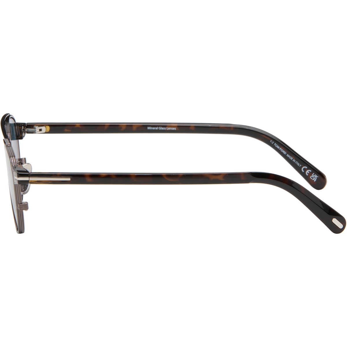 TOM FORD Gunmetal Anthony Sunglasses