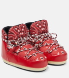 Alanui - Full Moon bandana-print boots